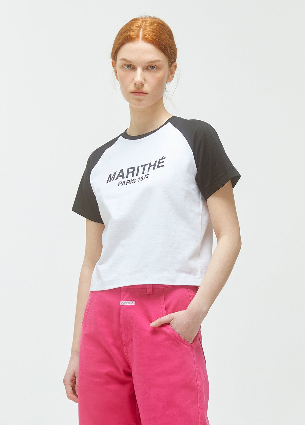 ★MFG★ W Raglan Regular Logo Tee (3 Colors)