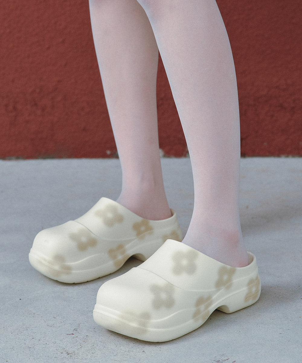 ★Rockfish★ Floral Shadow Clog (3colors)