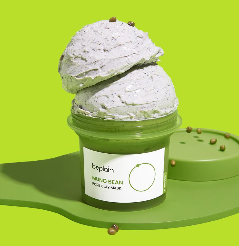 ★Be Plain★ Mung Bean Pore Clay Mask