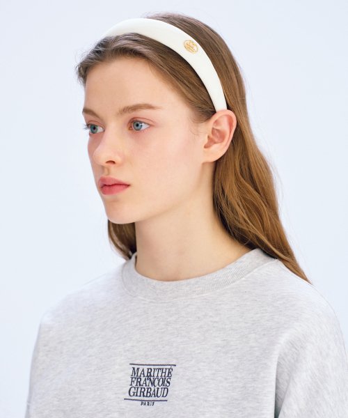 ★MFG★ Circle Logo Satin Hair Band