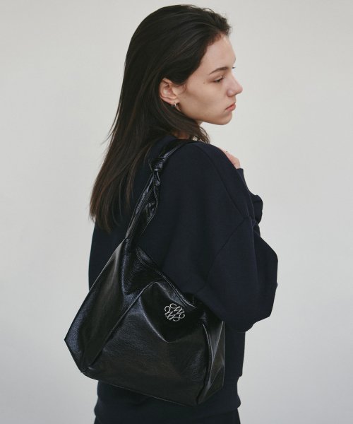 ★Nick Nicole★ Nick Nicole Square Shoulder Bag (3colors)