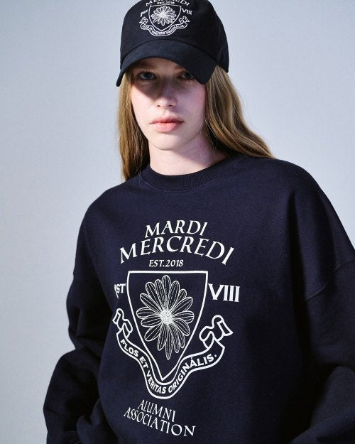 ★Mardi Mercredi★ Sweatshirt Alumni Emblem (4 Colors)
