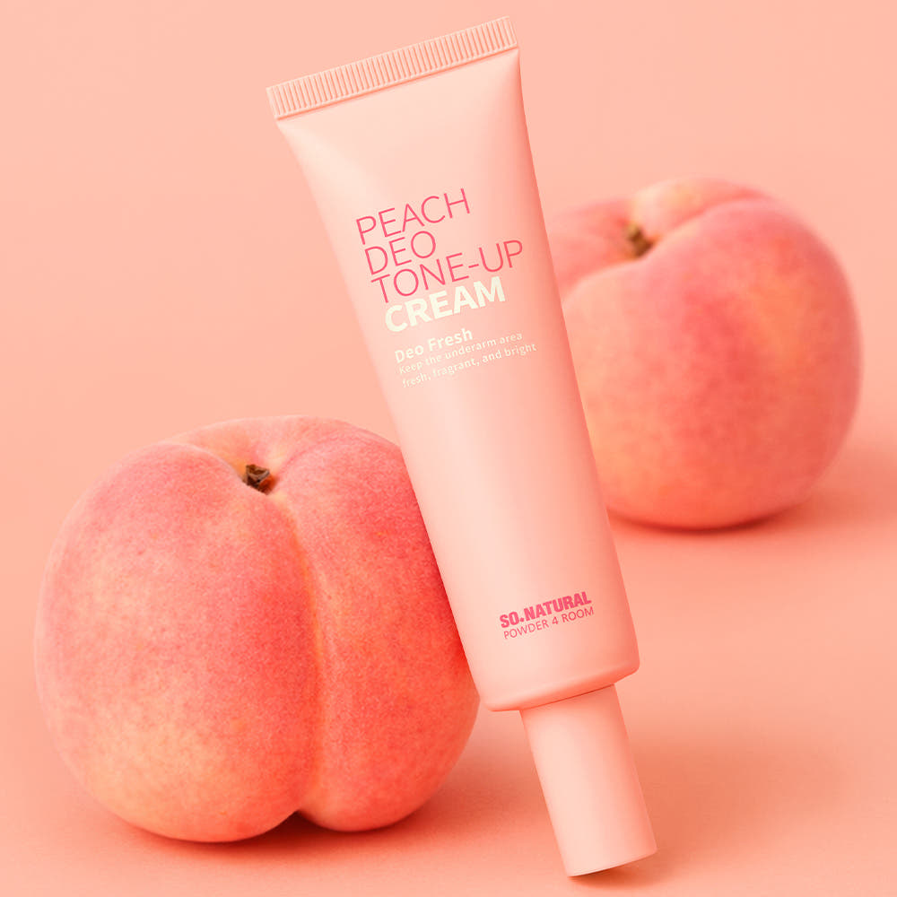 【So Natural】Peach Deo Tone Up Cream