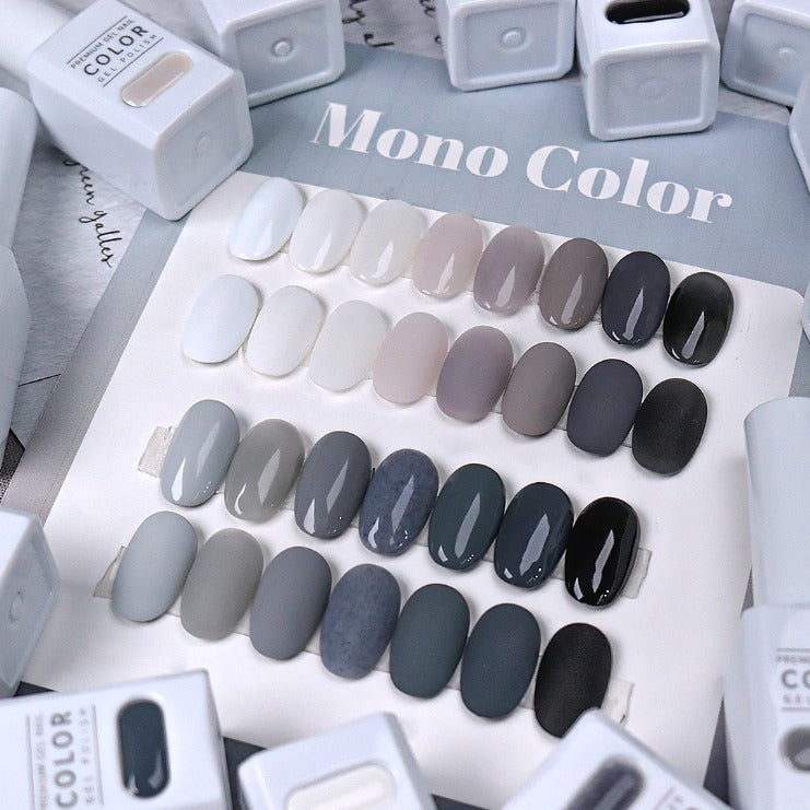 ★The Gel★ Mono Color Line (White & Grey)