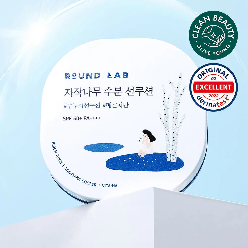【Roundlab】Birch Juice Soothing Cooler Sun Cushion
