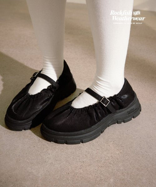 ★Rockfish★ Flatform Scrunch Maryjane