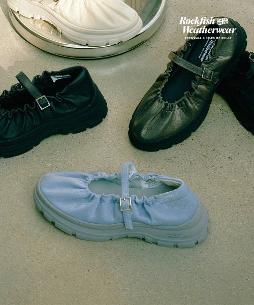 ★Rockfish★ Flatform Scrunch Maryjane