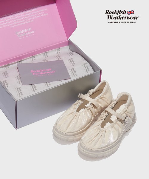 ★Rockfish★ Flatform Scrunch Maryjane