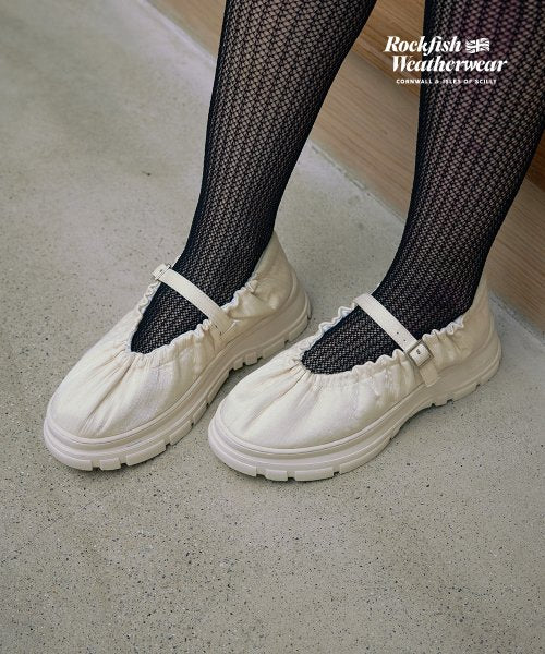 ★Rockfish★ Flatform Scrunch Maryjane