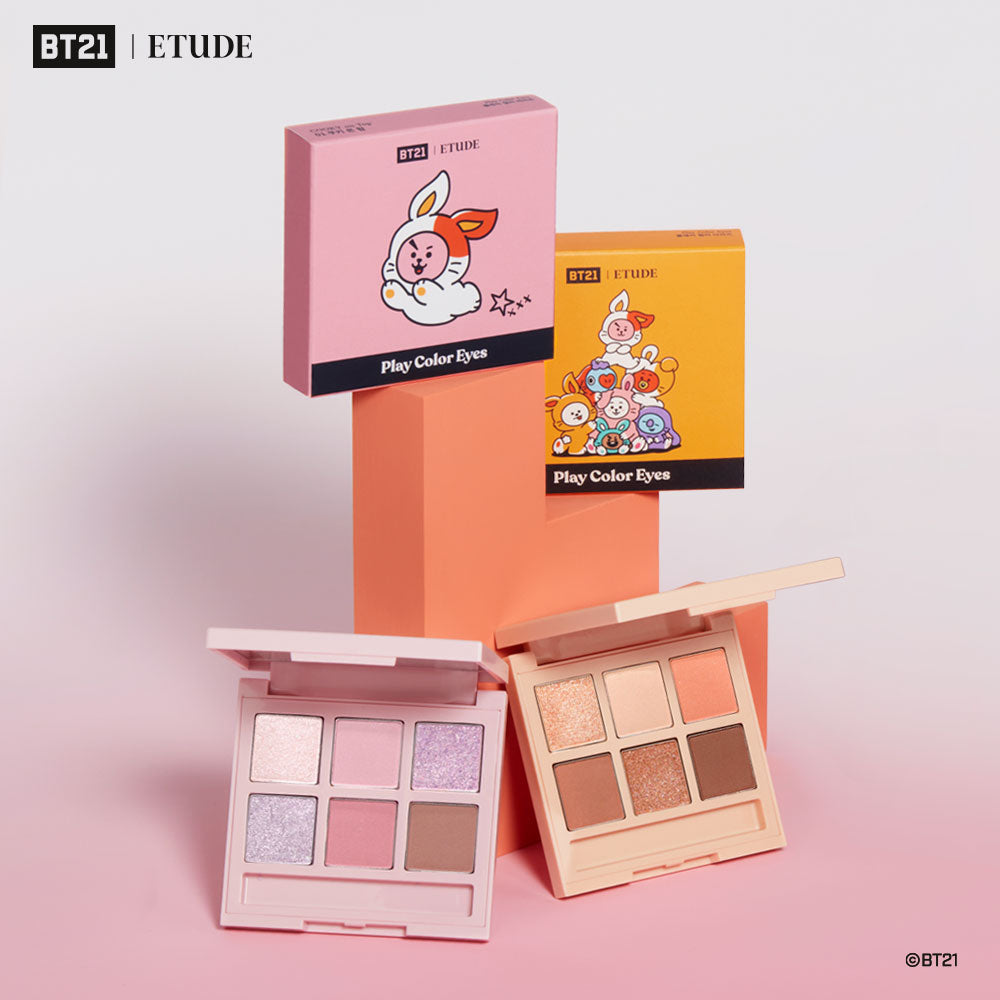 ★Etude House★ Rabbit New Year X BT21 Play Color Eyes