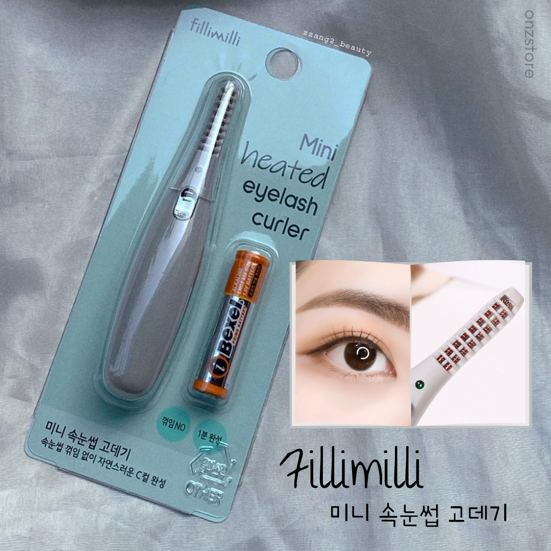 ★Fillimilli★ Mini Heater Eyelash Curler