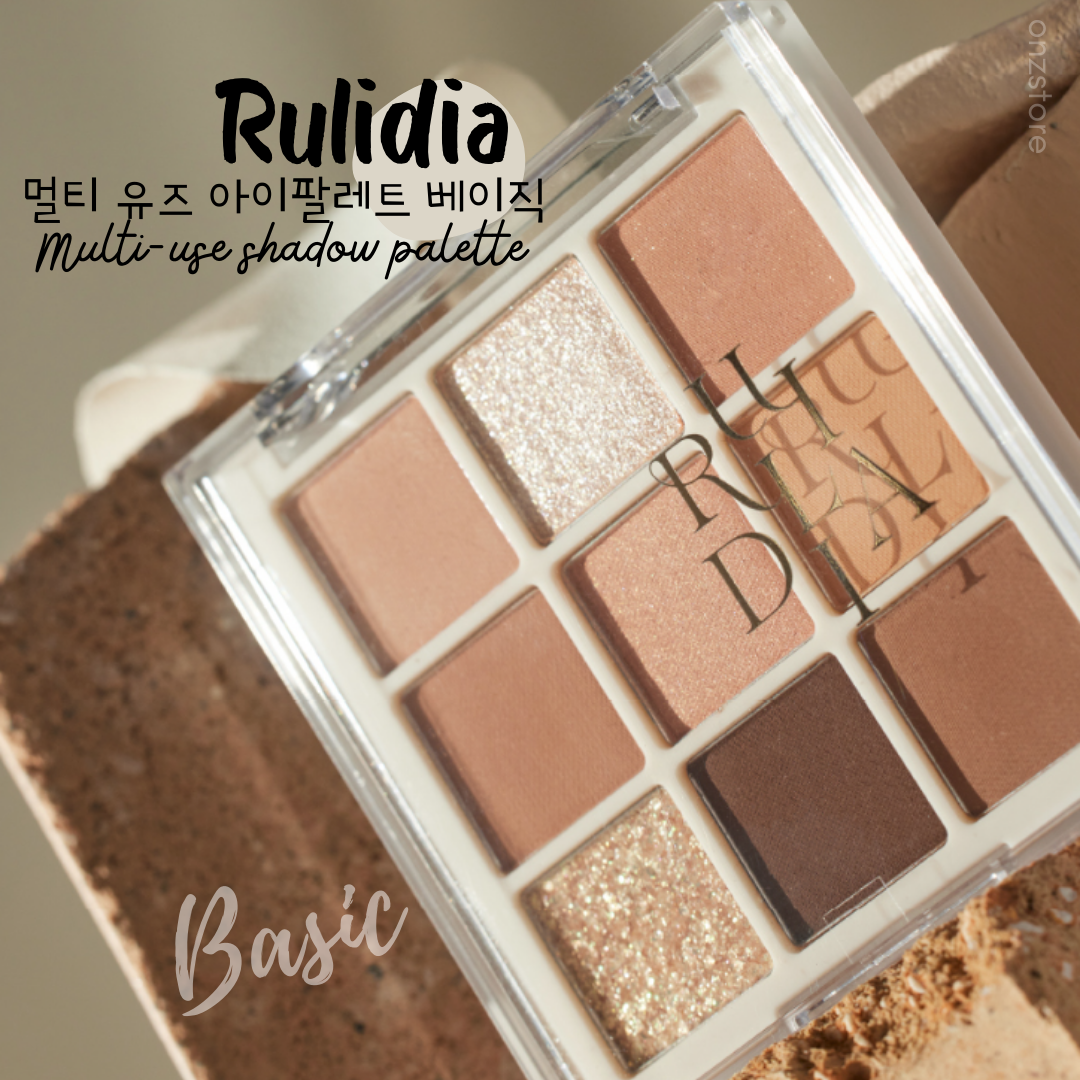 ★Rulidia★ Multi-use Shadow Palette (01 Basic)