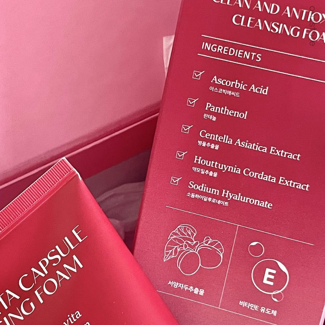 ★Milktouch★ Prunus Vita Capsule Cleansing Foam
