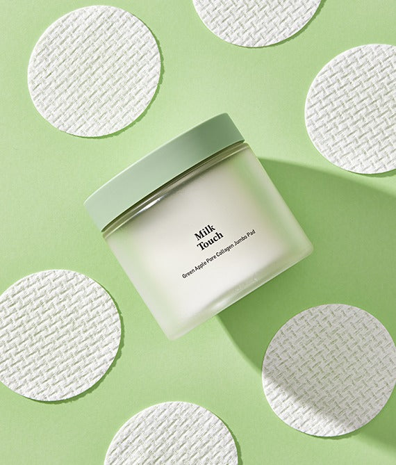 ★Milktouch★ Green Apple Pore Collagem Jumbo Pad