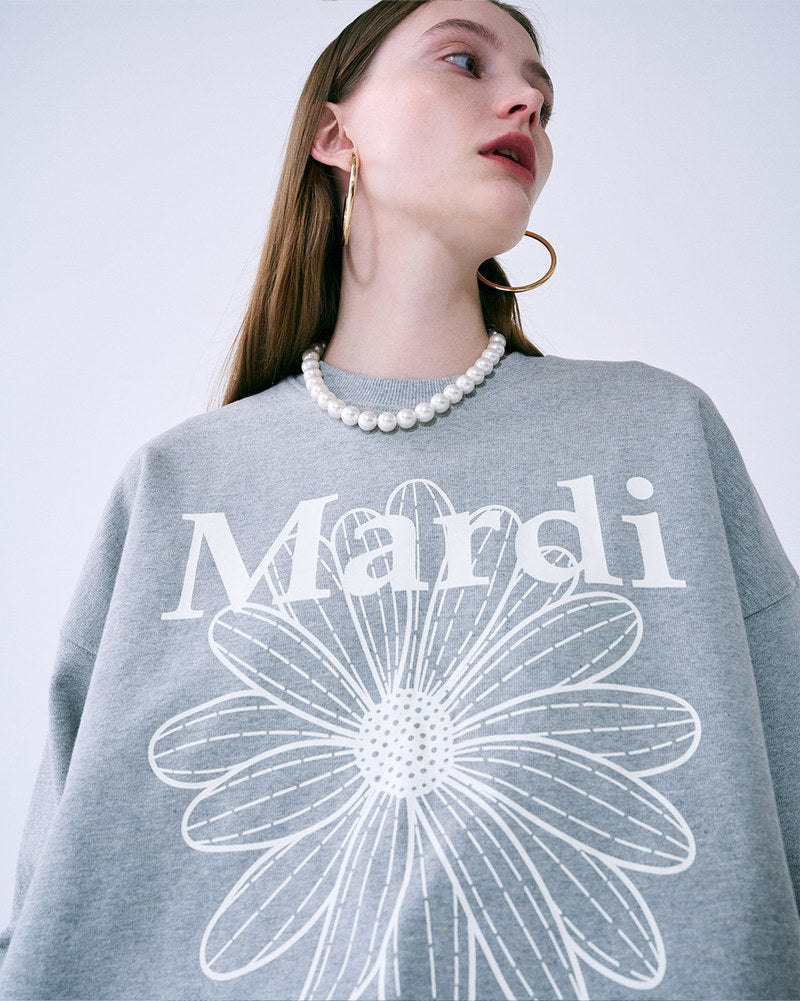 ★Mardi Mercredi★ Sweatshirt Flowermardi (22colors)
