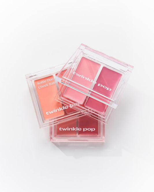 [Daiso]【Twinkle Pop】Softie Duo Cheek Balm