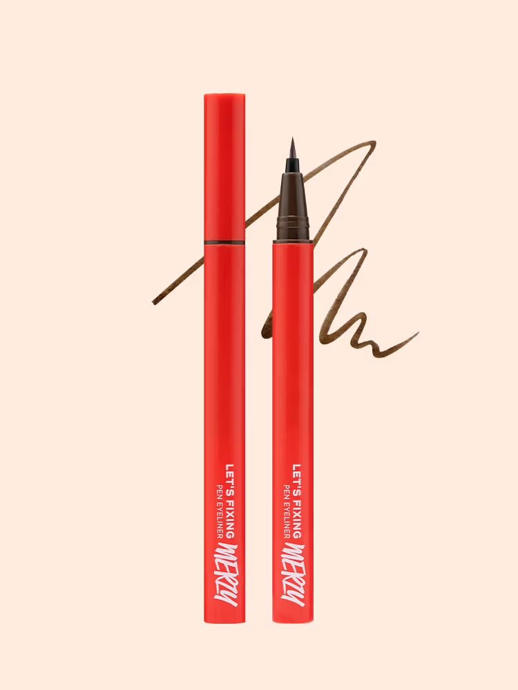 [Daiso]【Merzy】Let's Fixing Pen Eyeliner