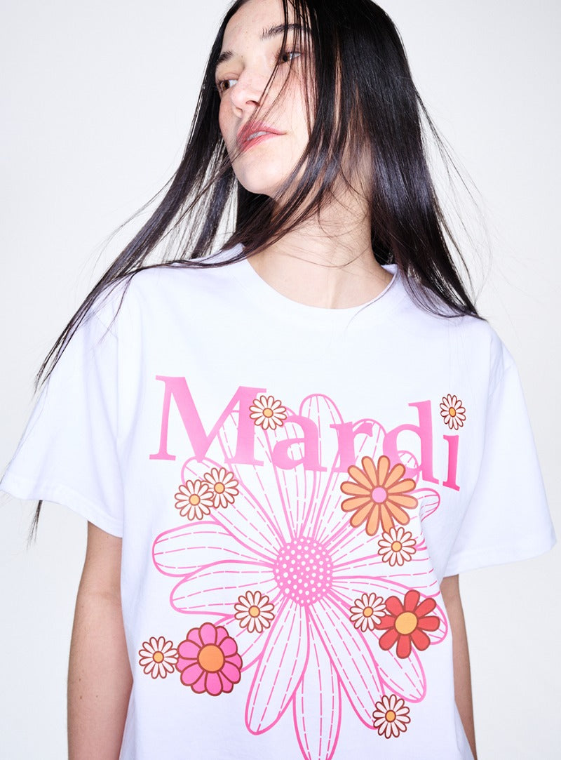 ★Mardi Mercredi★ T-shirt Flowermardi Blossom (6 Colors)