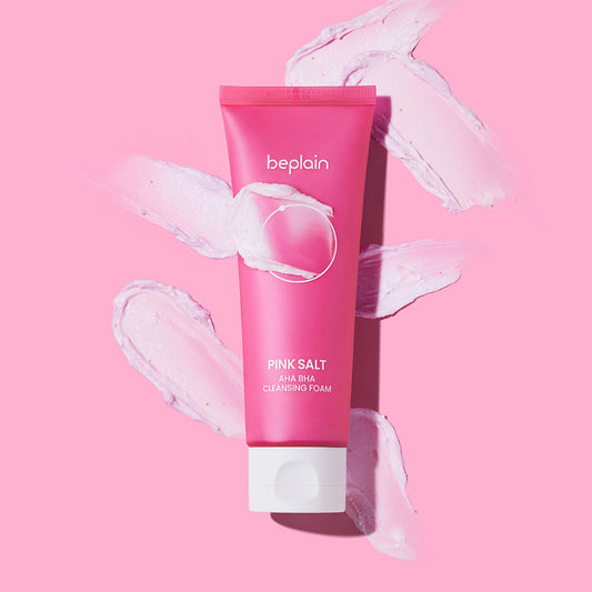 ★Be Plain★ Pink Salt AHA BHA Cleansing Foam