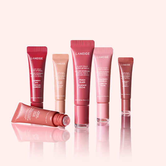 [Set]【Laneige】Glaze Craze Tinted Lip Serum