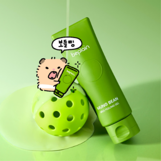 [2pcs]【Be Plain】Mung Bean Milk Peeling Gel