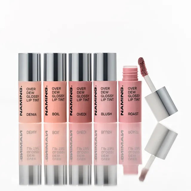 [2pcs]【Naming】Over Dew Glossy Lip Tint Mini