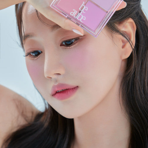 ★Be aube★ Mix Match Cheek Palette