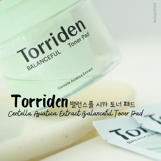 ★Torriden★ Centella Asiatica Extract Balanceful Toner Pad