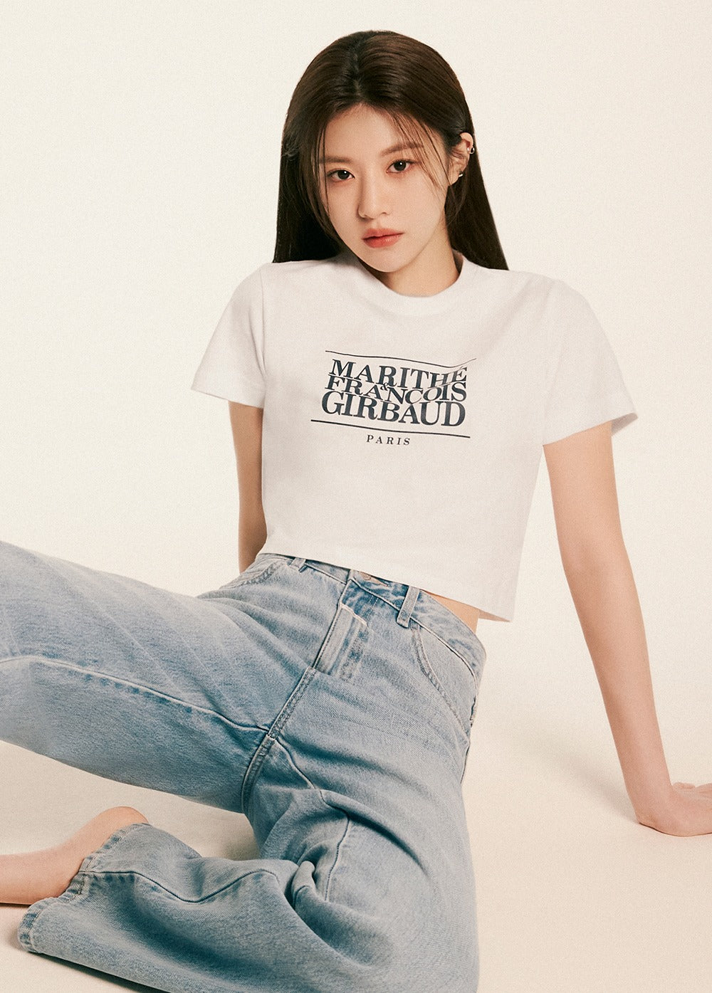 ★MFG★ W Classic Logo Crop Tee (4 Colors)