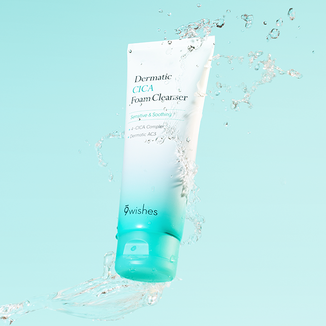 ★9wishes★ Dermatic Cica Foam Cleanser