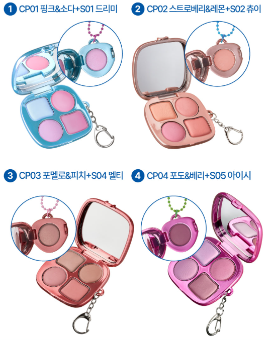 [Keyring] ★Fwee★ Pocket Cheek Palette
