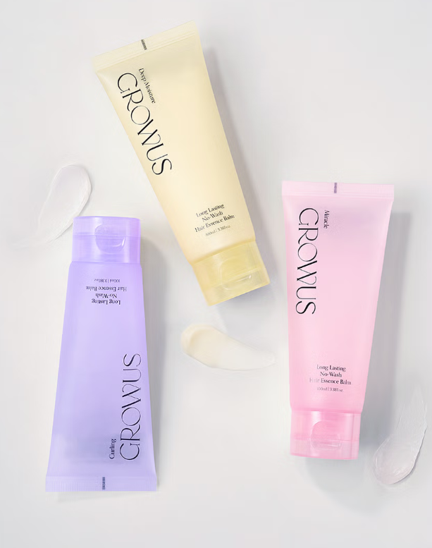 [Daiso] ★Growus★ Long Lasting No-Wash Hair Essence Balm