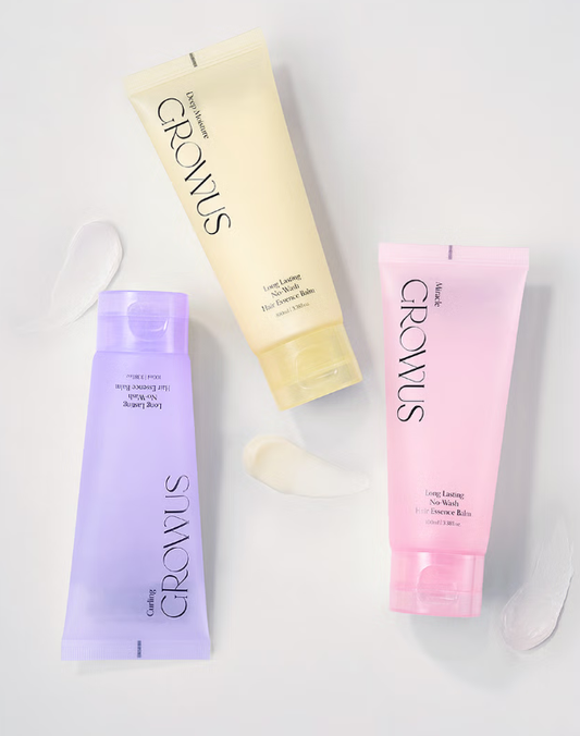 [Daiso] ★Growus★ Long Lasting No-Wash Hair Essence Balm