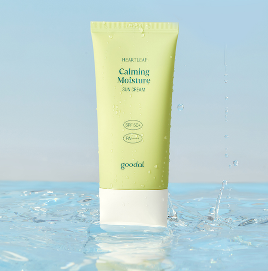 [1+1]【Goodal】Heartleaf Calming Moisture Suncream