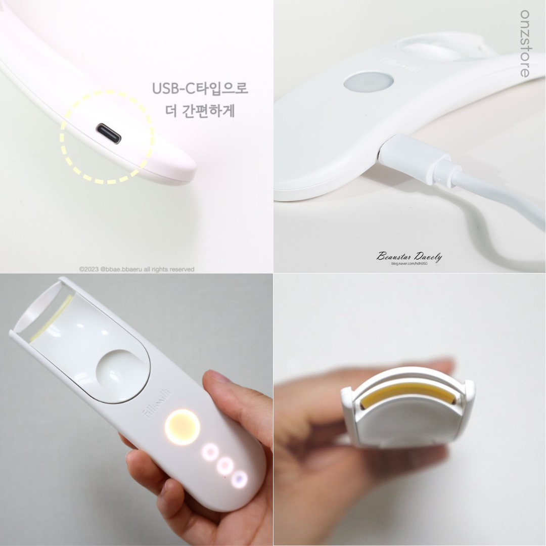 ★Fillimilli★ Heater Eyelash Curler (USB Type)