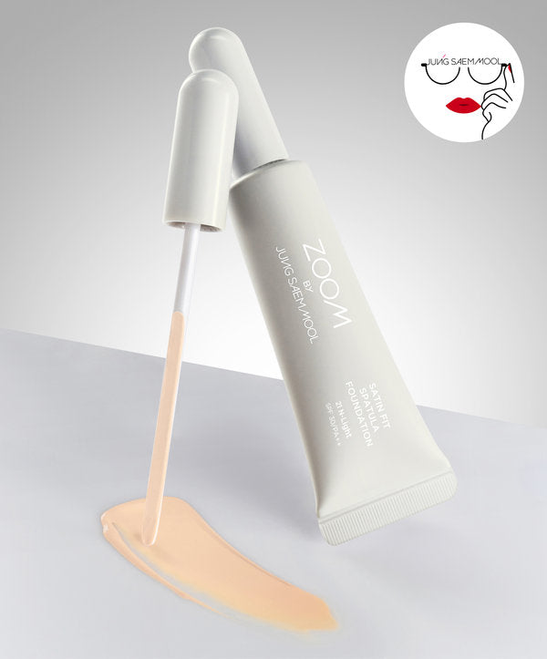 [Daiso]【Jung Saem Mool】Zoom Satin Fit Spatula Foundation