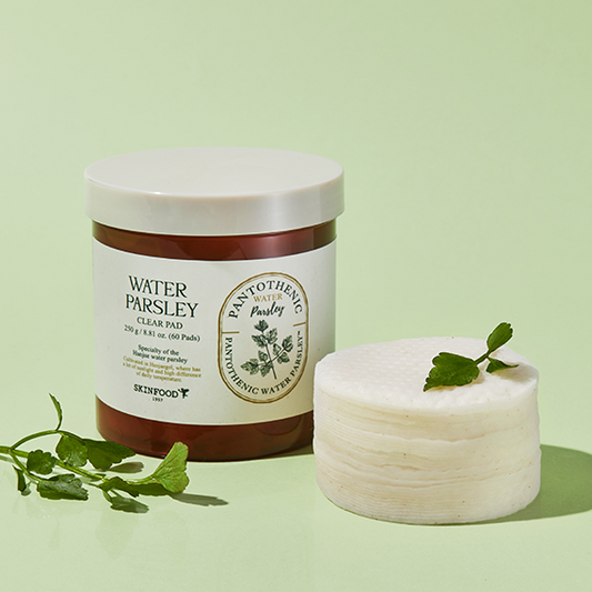 【Skinfood】Pantothenic Water Parsley Clear Pad