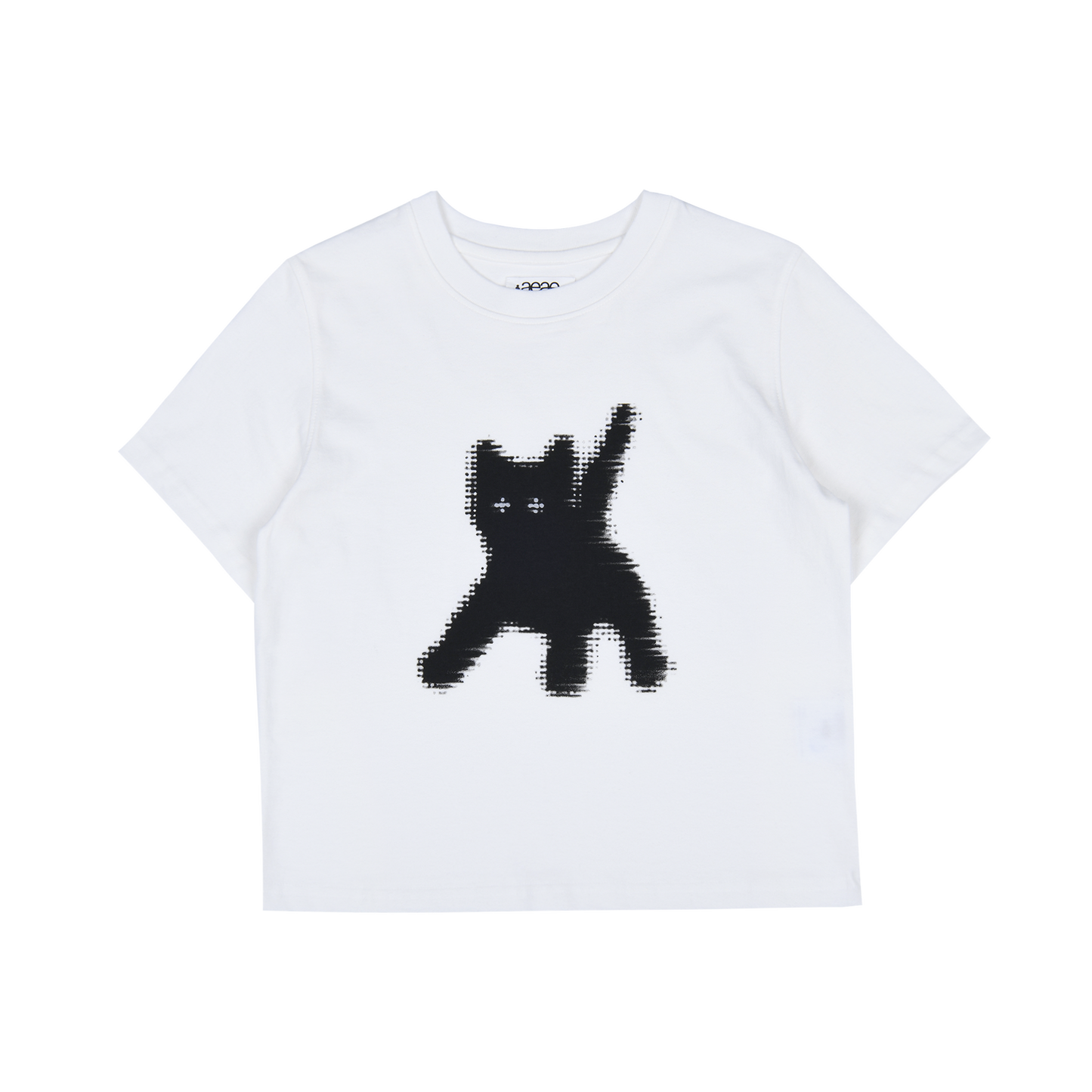 ★Aeae★ Flashed Cats Eye Crop T-shirt (4colors)