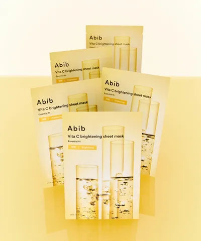 [10pcs]【Abib】Vita C Brightening Sheet Mask