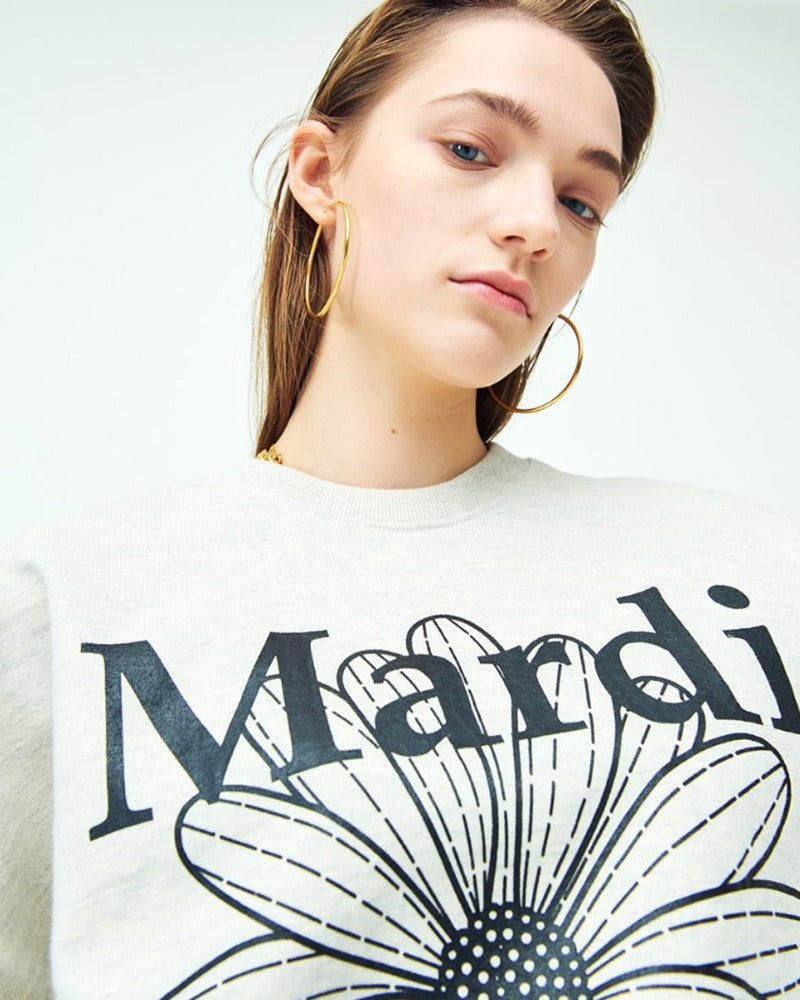 ★Mardi Mercredi★ Sweatshirt Flowermardi (22colors)