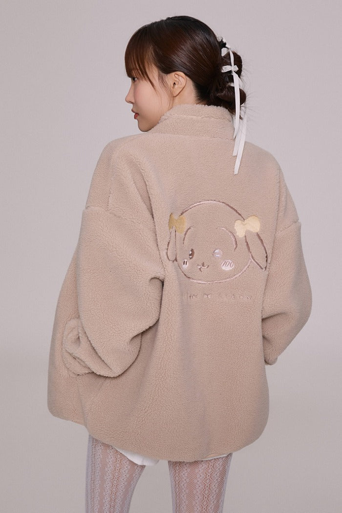 [Chiikawa]【Spao Friends】Dumble Fleece Jacket (3Colors) SPFZF49U01