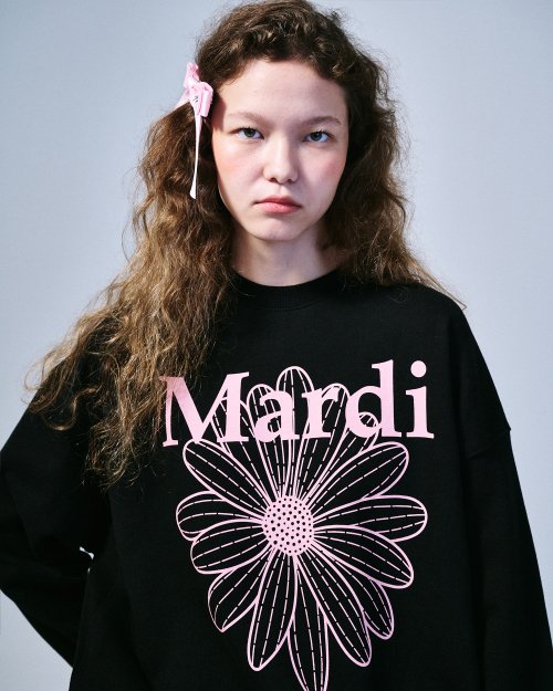 ★Mardi Mercredi★ Sweatshirt Flowermardi (22colors)
