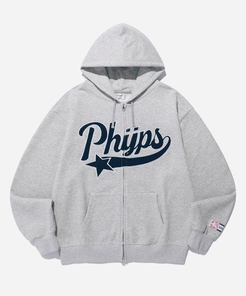 ★Phyps★ Star Tail Hoodie Zip Up (5colors)