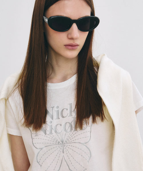 ★Nick Nicole★ Butterfly Signature Crop Top (9colors)