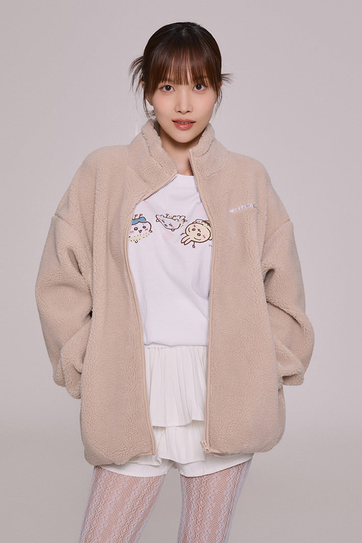 [Chiikawa]【Spao Friends】Dumble Fleece Jacket (3Colors) SPFZF49U01