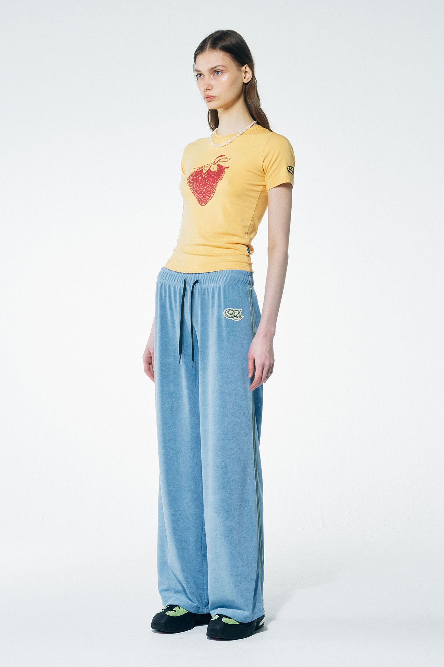 ★Sculptor★ Strawberry Crop Top Orange