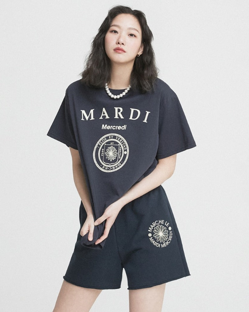 ★Mardi Mercredi★ T-shirt Univ (3 Colors)