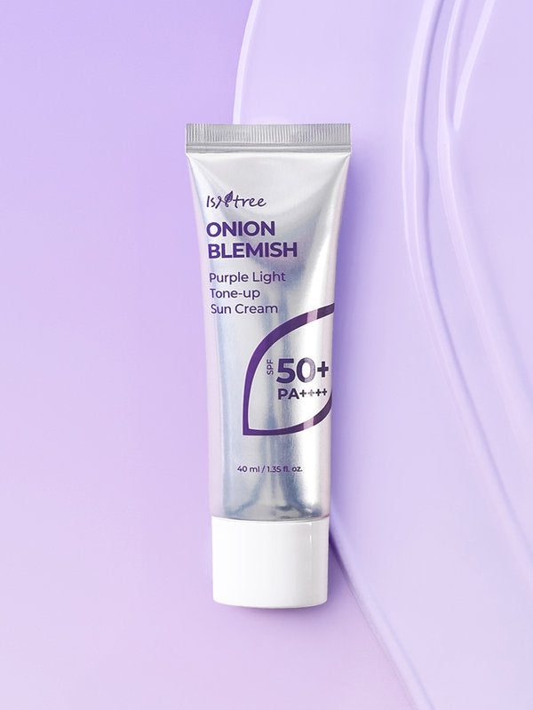 [Daiso]【Isntree】Onion Blemish Purple Light Ton-up Sun Cream