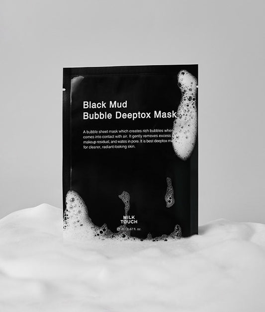 ★Milktouch★ Black Mud Bubble Deeptox Mask