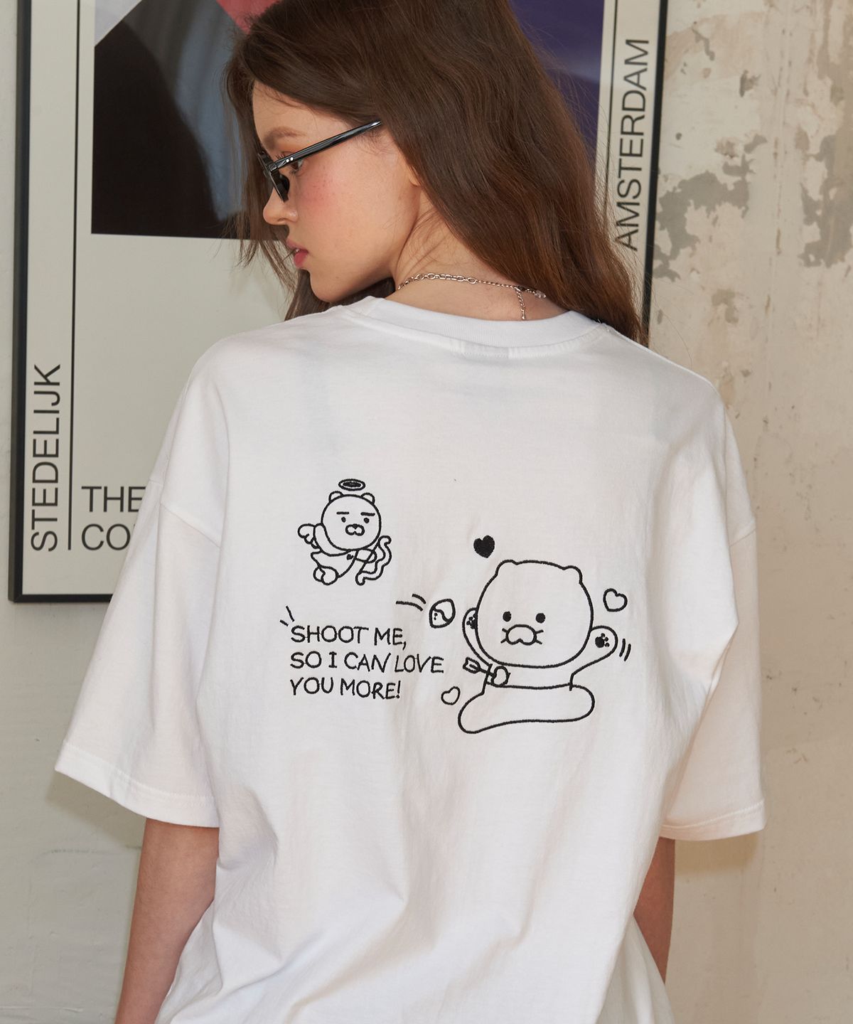 boohoo☆DSGN STUDIO アップリケ コントラスト シーム Tee boohoo☆DSGN STUDIO アップリケ コントラスト シーム Tee